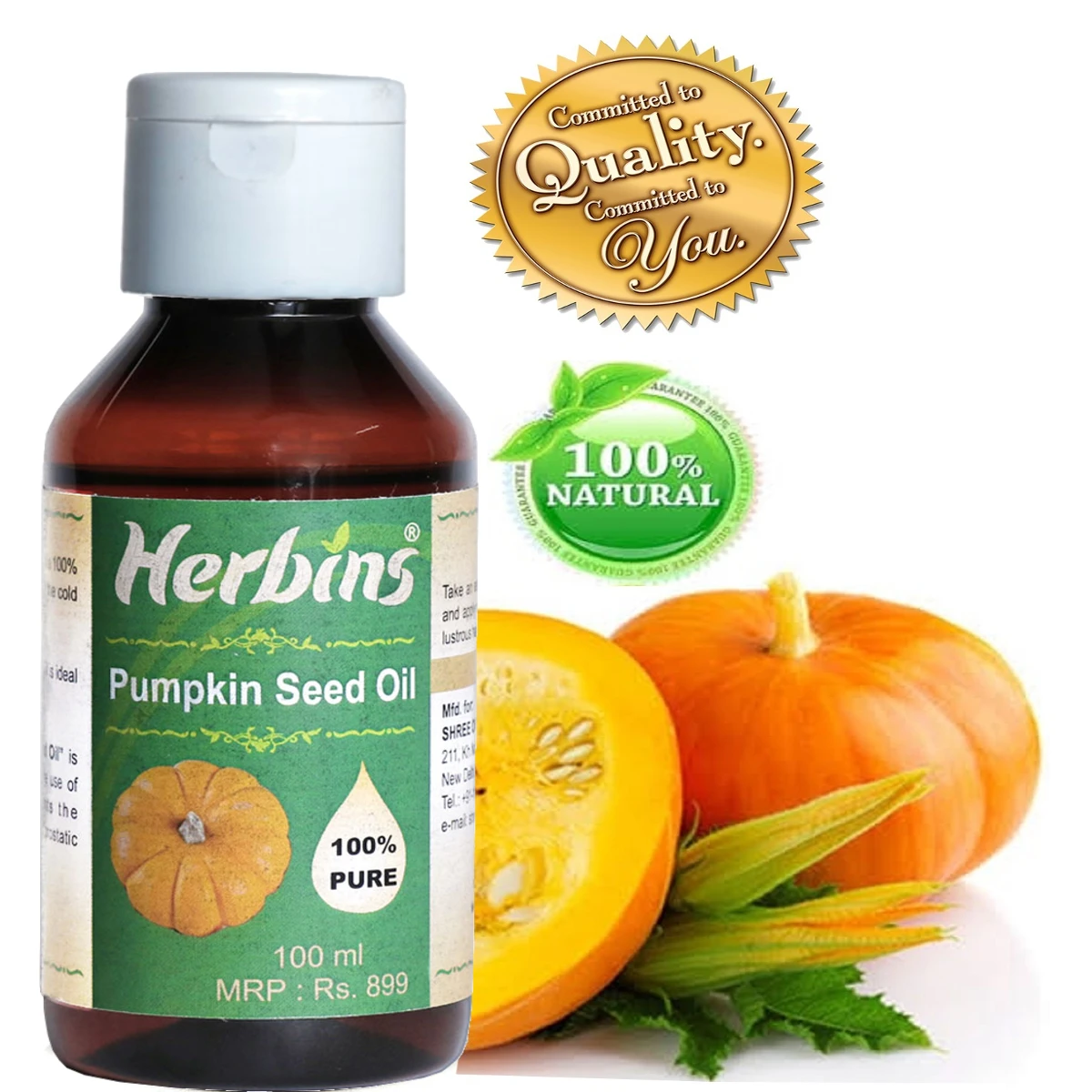 Pumpkin Seed Organic Essential Oil for Sale