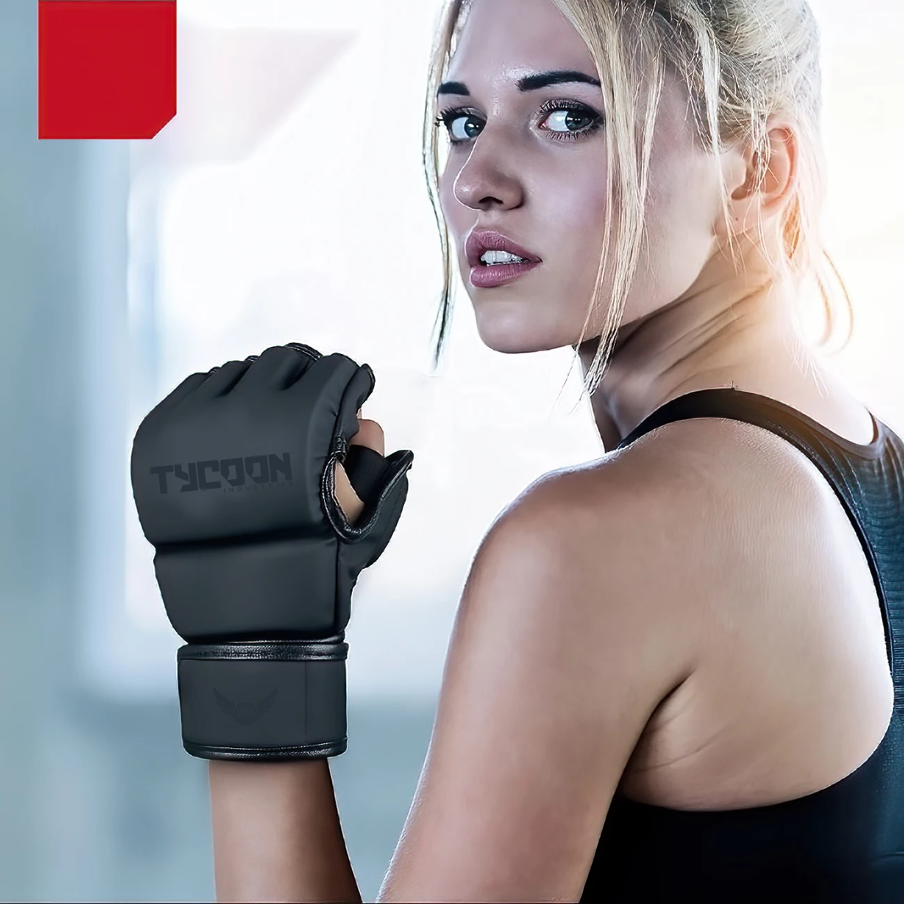 New Wholesale Design High Quality Pu Mma Gloves Ufc Gloves for Training Customized Mma Gloves