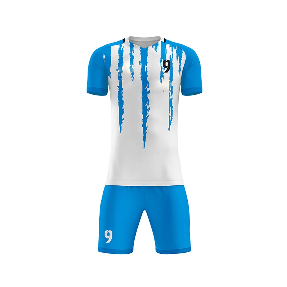 High Quality Cheap Soccer Jersey 100% Polyester Club Soccer Uniform Football soccer jersey Kit