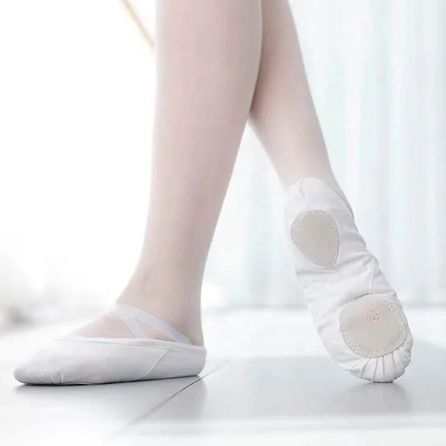 Customized Color Women professional Leather ballet shoes for dance Ballet Pointe Shoes For Girls