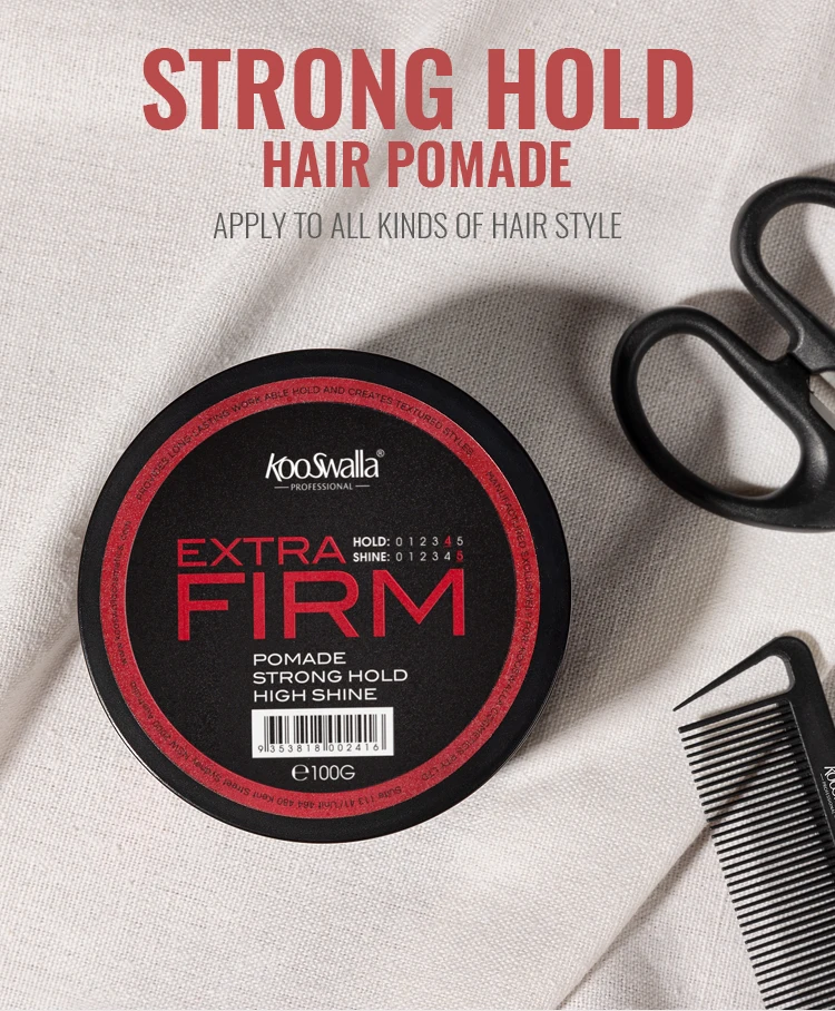 Private Label High Sheer wair Wax cedge Control exptreme Hair Pomade