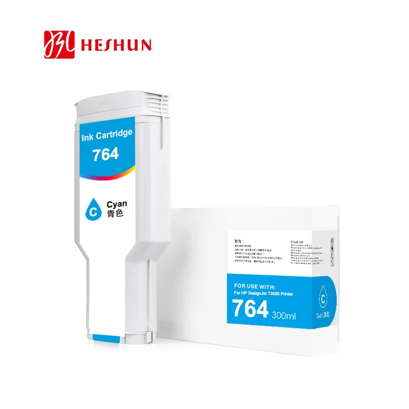 Картридж HESHUN HP764 для 764 HP с чипом C1Q13A чернильный картридж принтера DesignJet T3500
