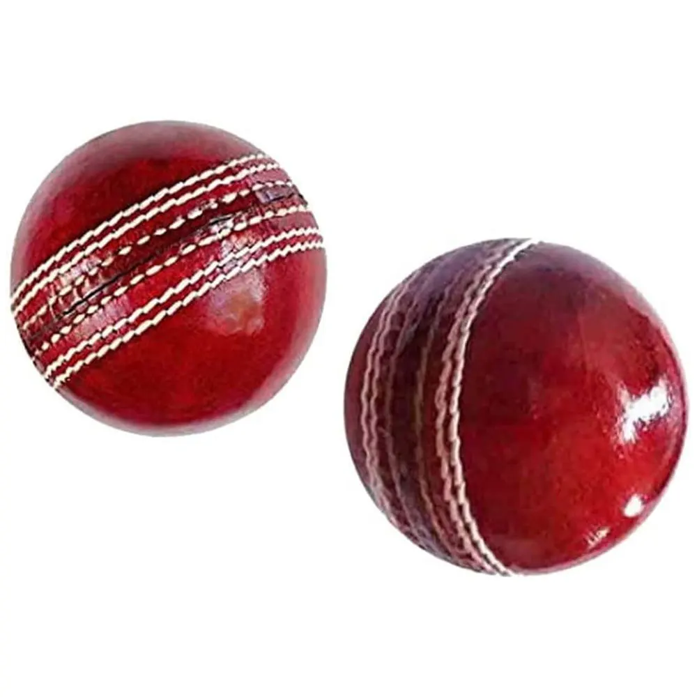 Sporting Goods Super Wholesale Red Cricket Leather Ball