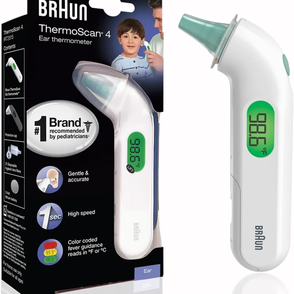 Термометр Braun Thermoscann IRT 3030-термометр для ушей с точностью до возраста