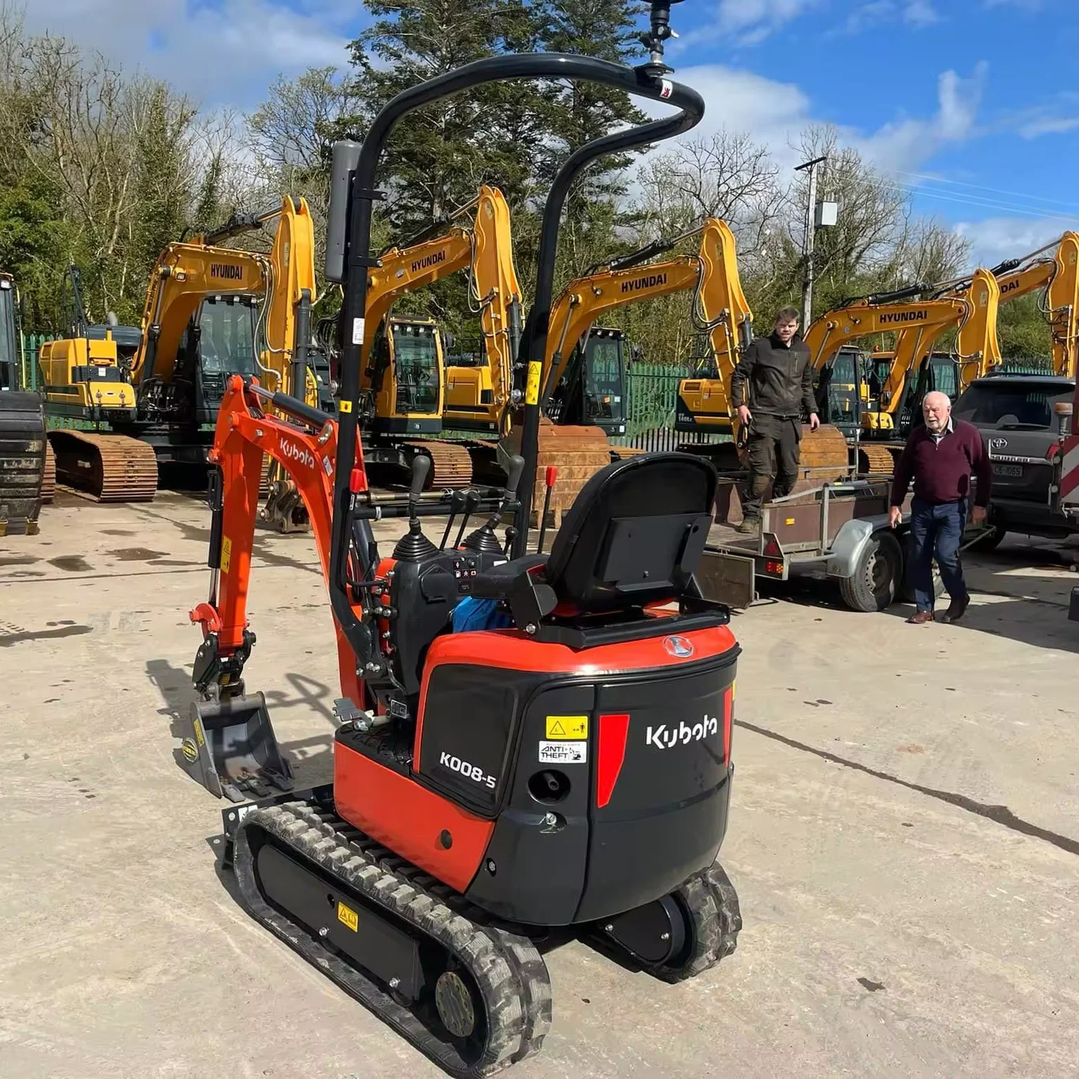 Star Products New Kubota U10-5 Micro Excavator Out For Delivery Today Ready To Ship