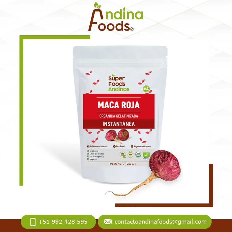Factory Direct Private Label High Quality 100% Natural Best Product Peruvian Maca Powder Available at Wholesale Price
