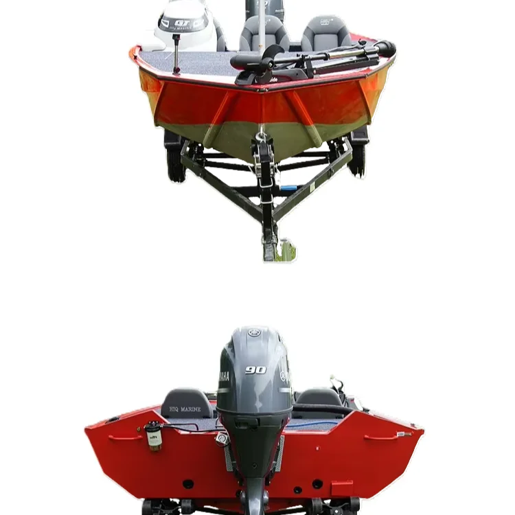 W558L Full Aluminum Bass Boat compatible with Kimple Aluminum Boat