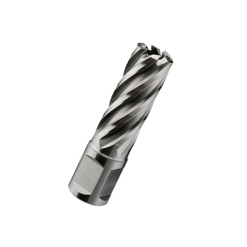 ROKTOOLS Annular Cutter Bit Core Drilling Bit weldon shank Metal Drill Core HSS 12mm
