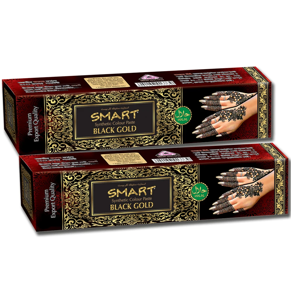 Henna Natural Mehndi Cones Black Smart Henna Mehndi Paste Manufacture In Good Quality Temporary Tattoo Kaveri Paste Wholesale