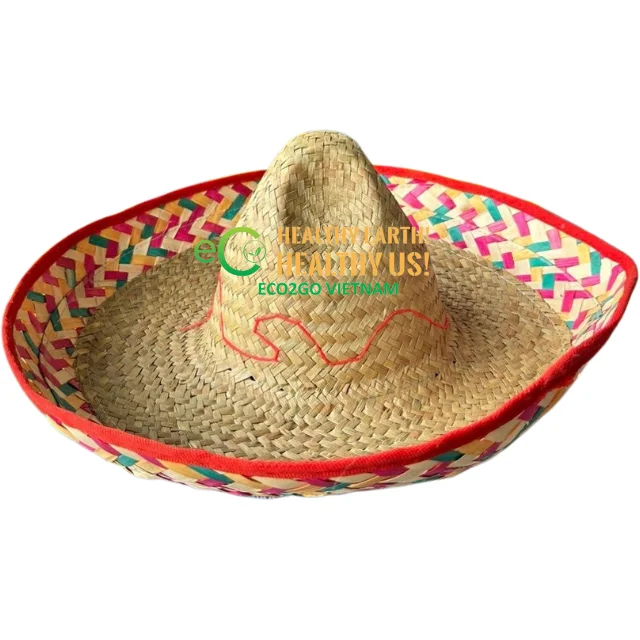 Sale 2024!!! High Quality And Good Price School Straw Hat Custom Straw Hat Beach In Vietnam