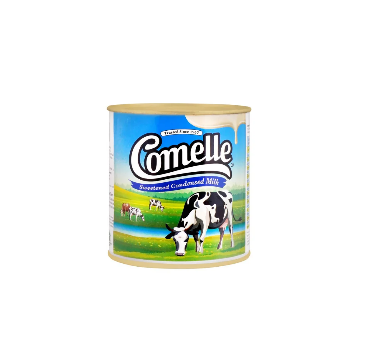 Wholesale manufacturer 350g High Quality Sweetened Condensed Milk for bubble tea coffee Bread egg tarts topping