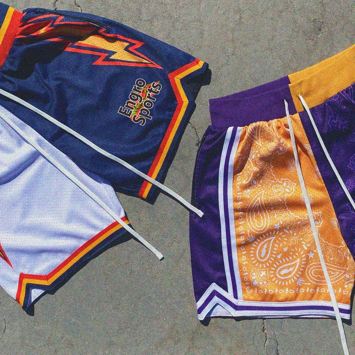 Basketball Uniform Double Layer Mesh Shorts Basketball Shorts