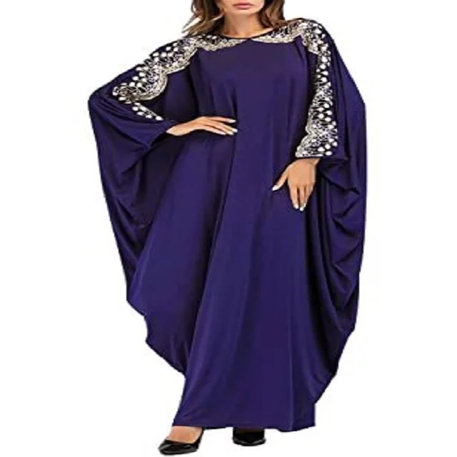 Custom Abaya Women Muslim Dress Custom Kaftan Clothes Women Casual Modest Women Muslim Dress At Cheap Price