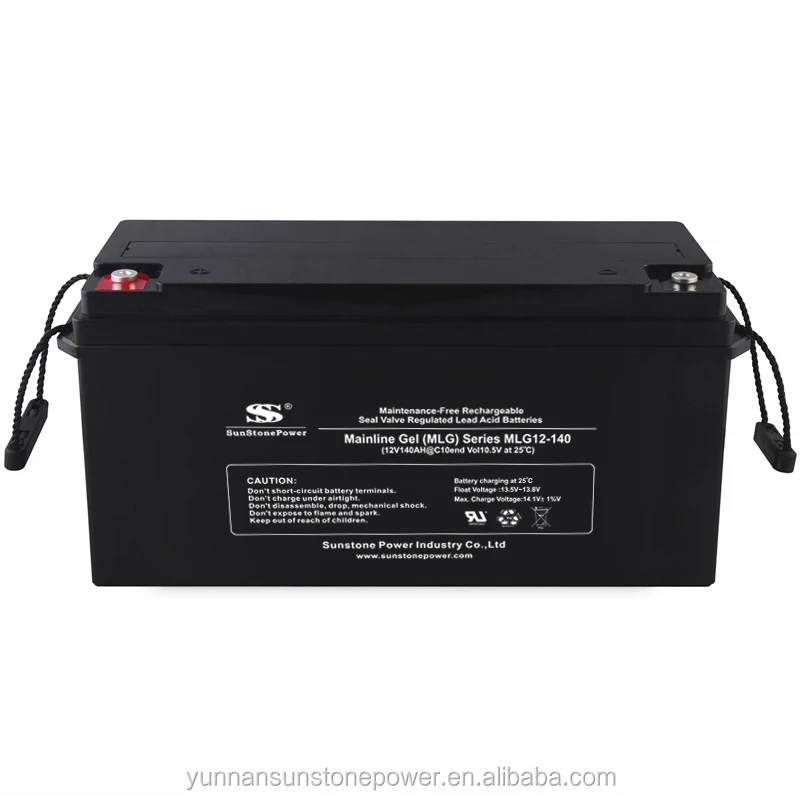 12V 135 amp deep cycle battery inverter for solar panel system