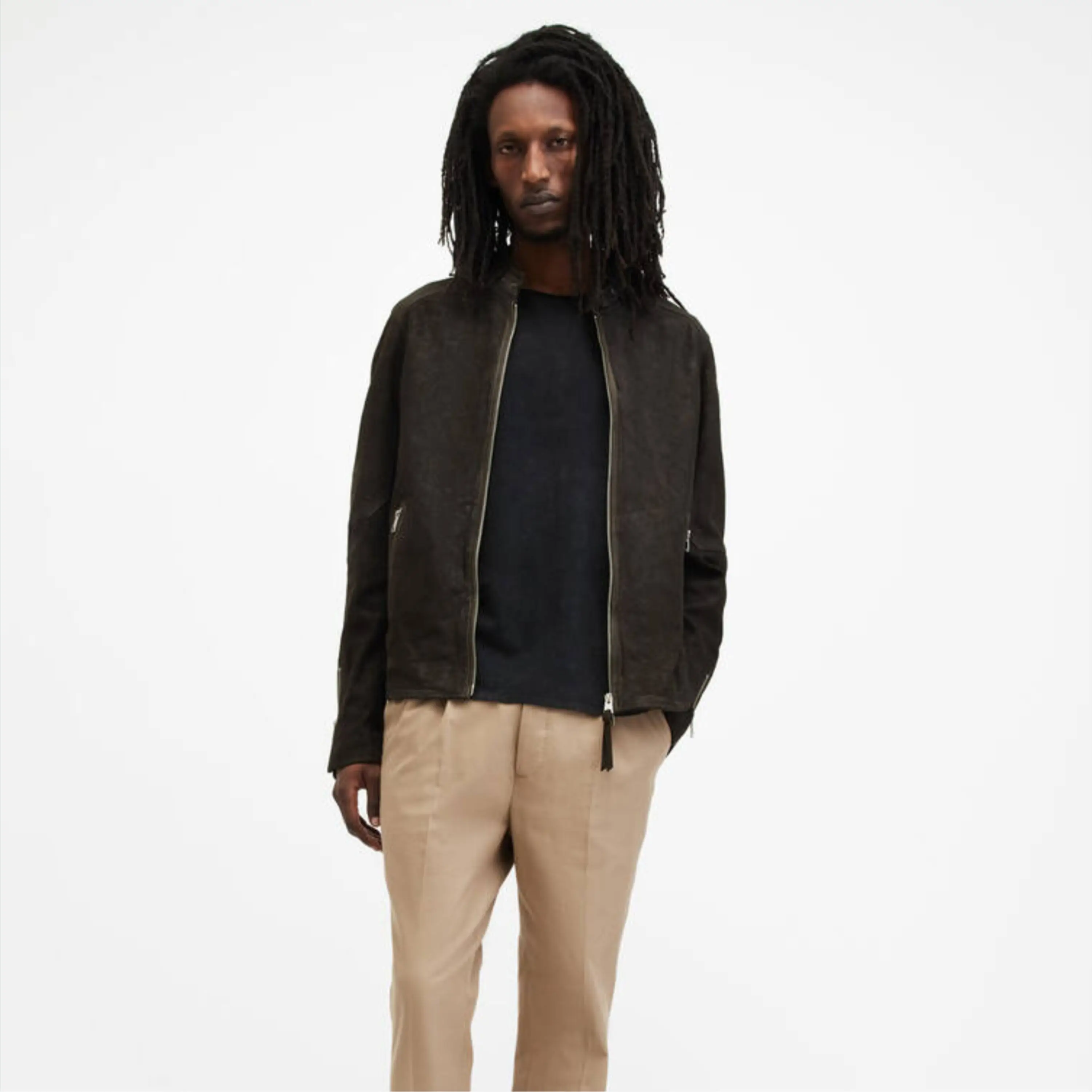 Leather Jackets Men Autumn Popular Style Men Leather Jacket Wholesale Fashion Cool Zipper Pu Leather Jackets For Men