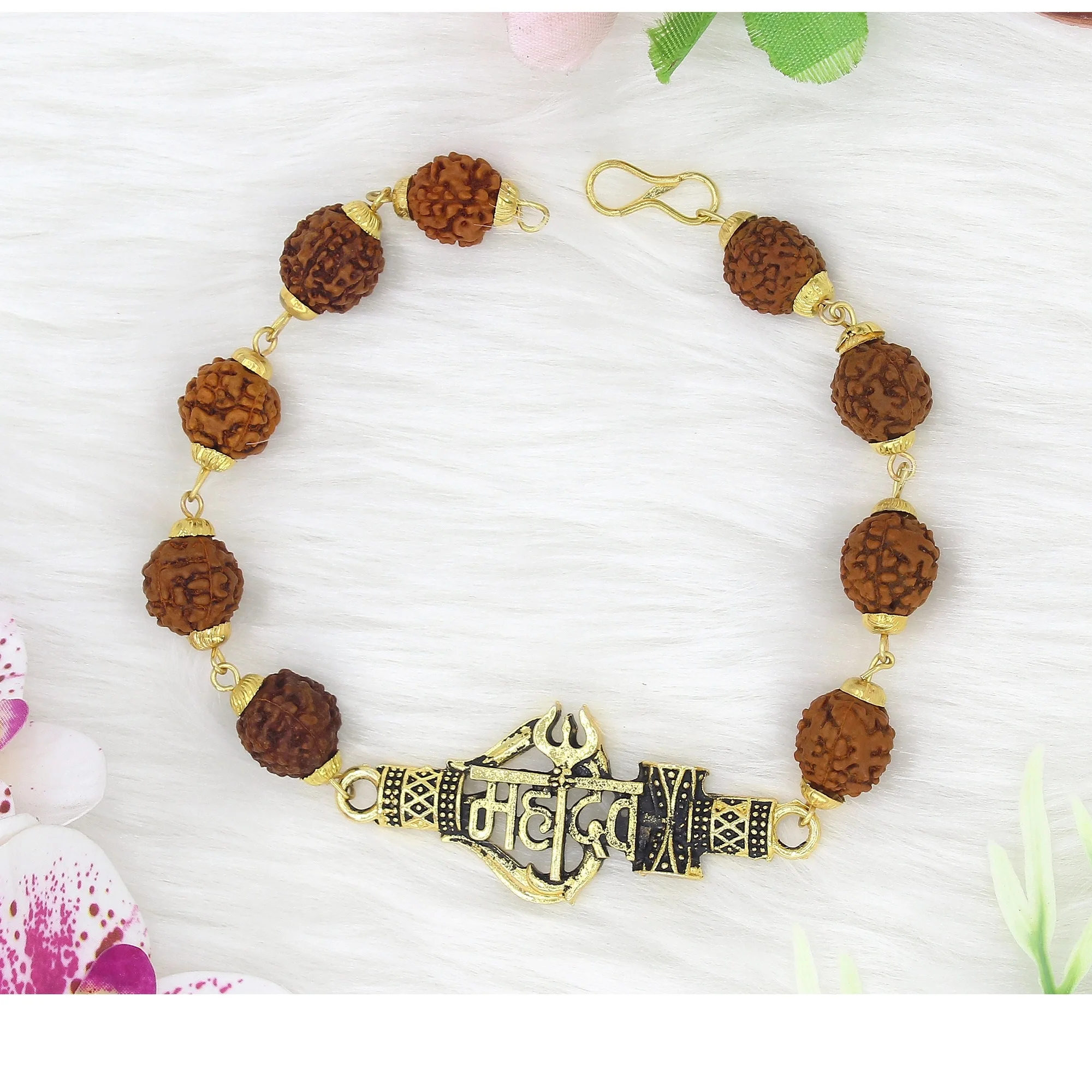 Bracelet 108 beads Rudraksha beads handmade jewelry jaap mala wholesale india nepal gemstone jewelry mala