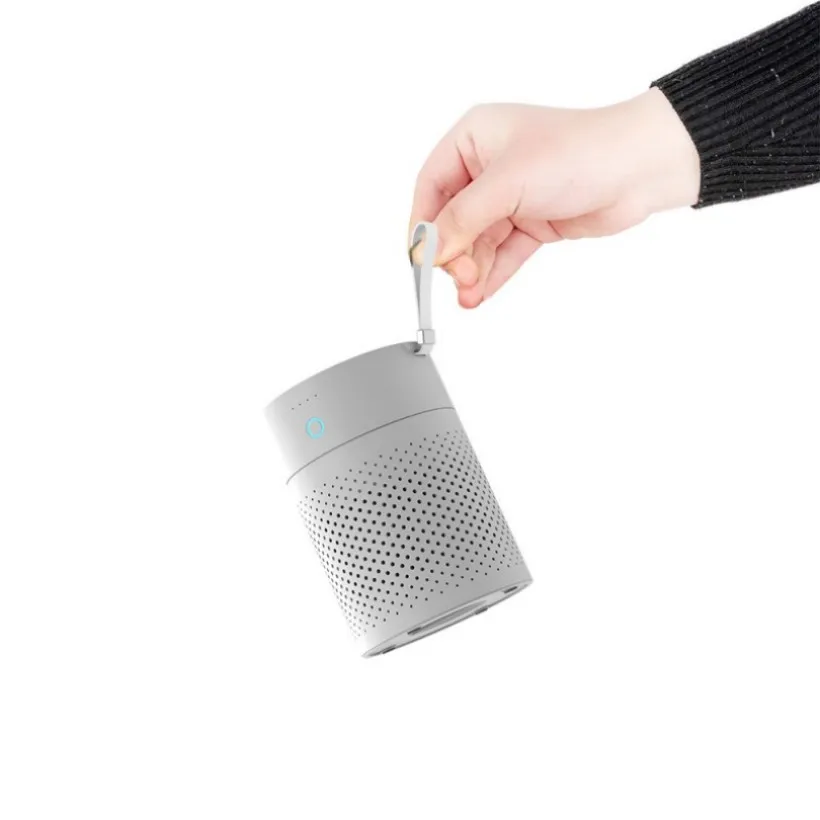 Wholesale Washable Air Conditioner Rechargeable Electronic Anion Remove Smoke Air Cleaner USB Mini Car Air Purifier Portable