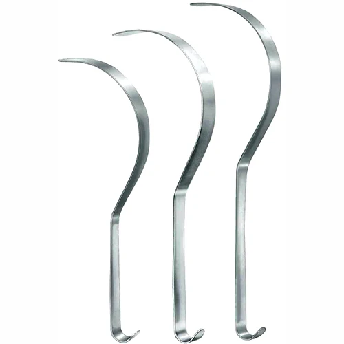 Deaver Retractor Curved Blade Abdominal Retractor Stainless Steel Surgical Retractors