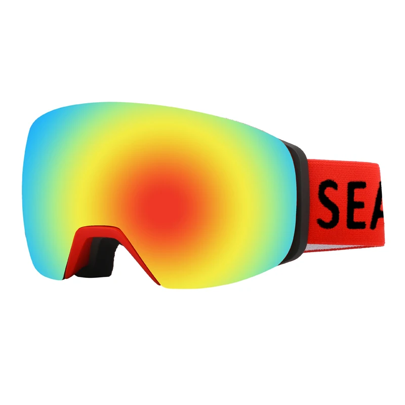 Ski Goggles Magnetic Lens Safety Glasses Eye Protection New Years 2024 Glasses Lenses Sport Glasses Custom Ski Goggles