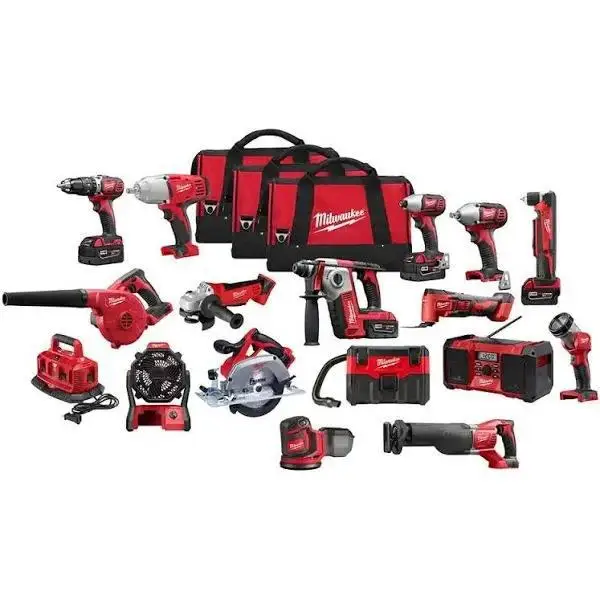 Original Milwaukees 2695-15 M18 18V Combo Tools Kits