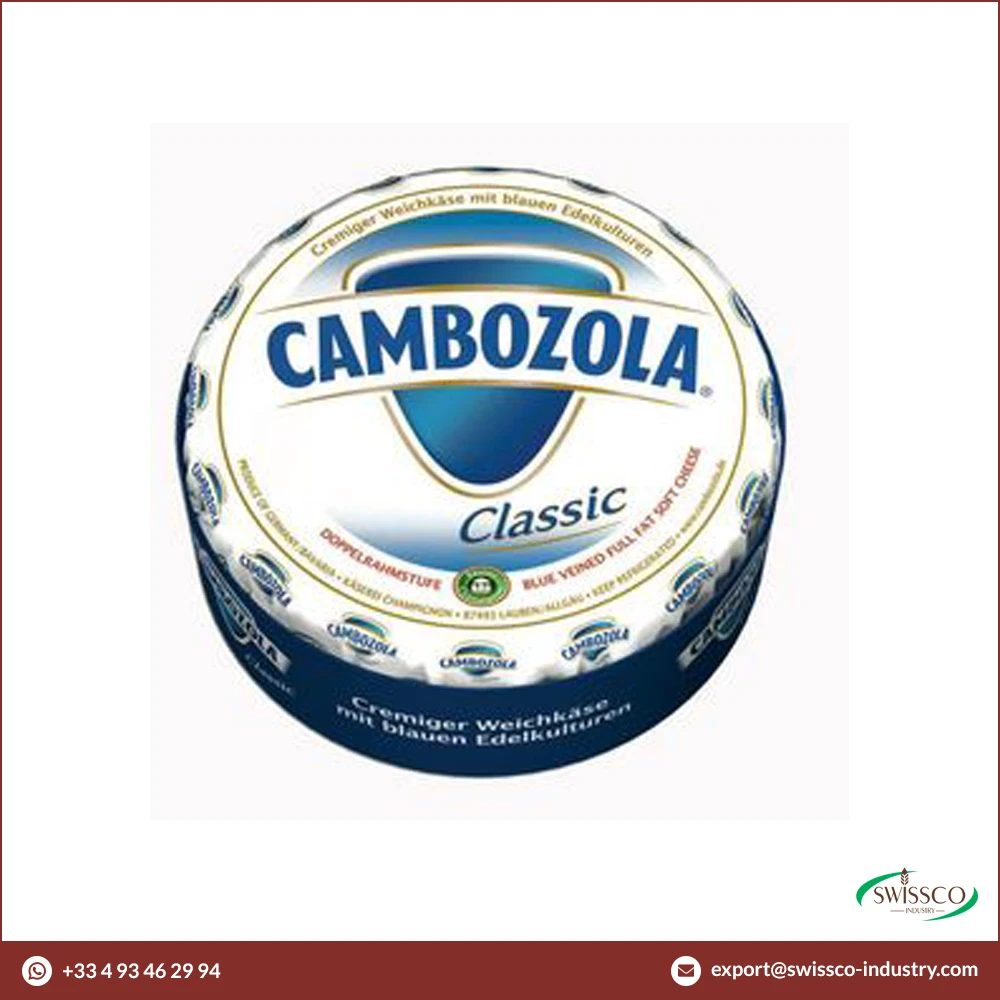 Best Quality Cambozola Simply Gourmet Soft Ripened Blue Cheese Available for Export