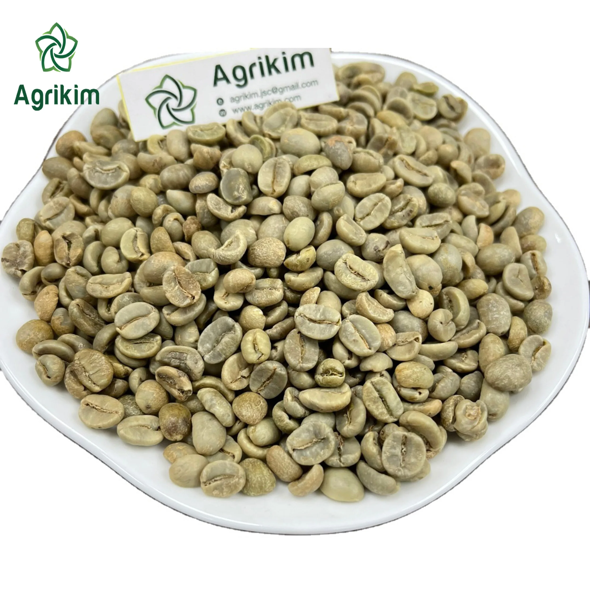 New Crop Organic Green Robusta Arabica Whole Coffee Beans Imported From Vietnam Dried Raw Reliable Supplier Contact +84363565928