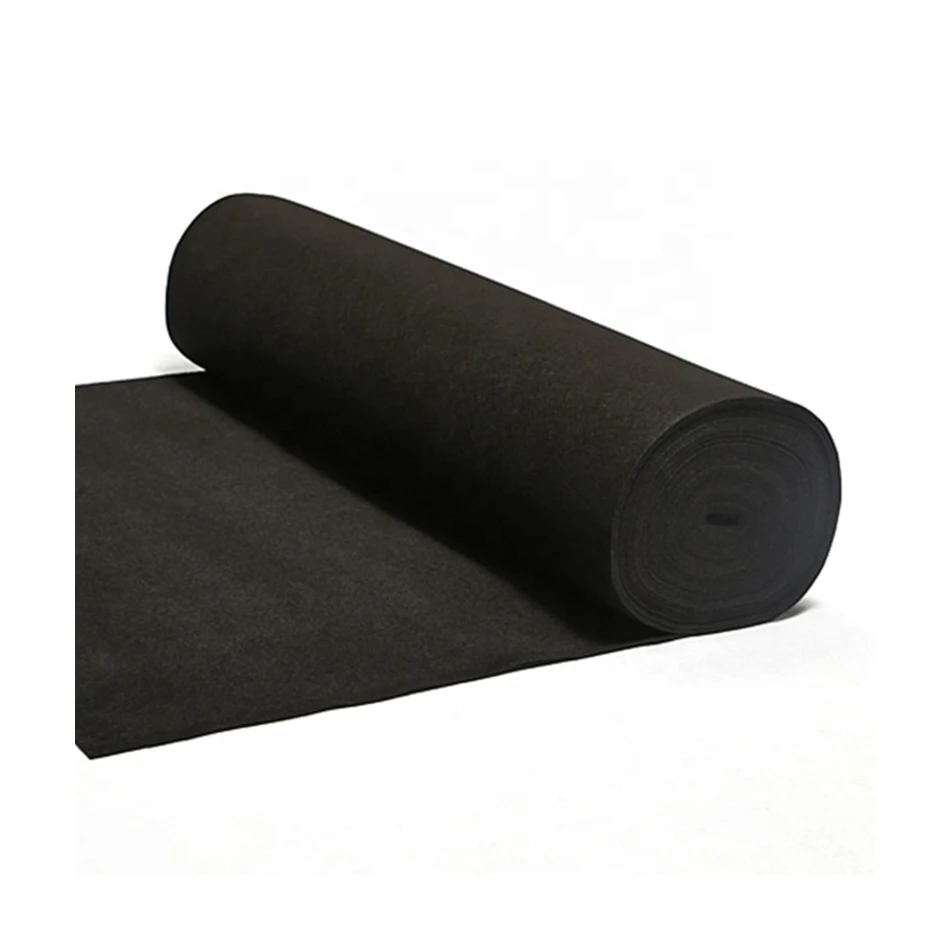 Plain Needle-Punched Felt & Kubu Anti-Static / Waterproof Type Custom Colors For Car / Curtain Usage Origin From Vietnam