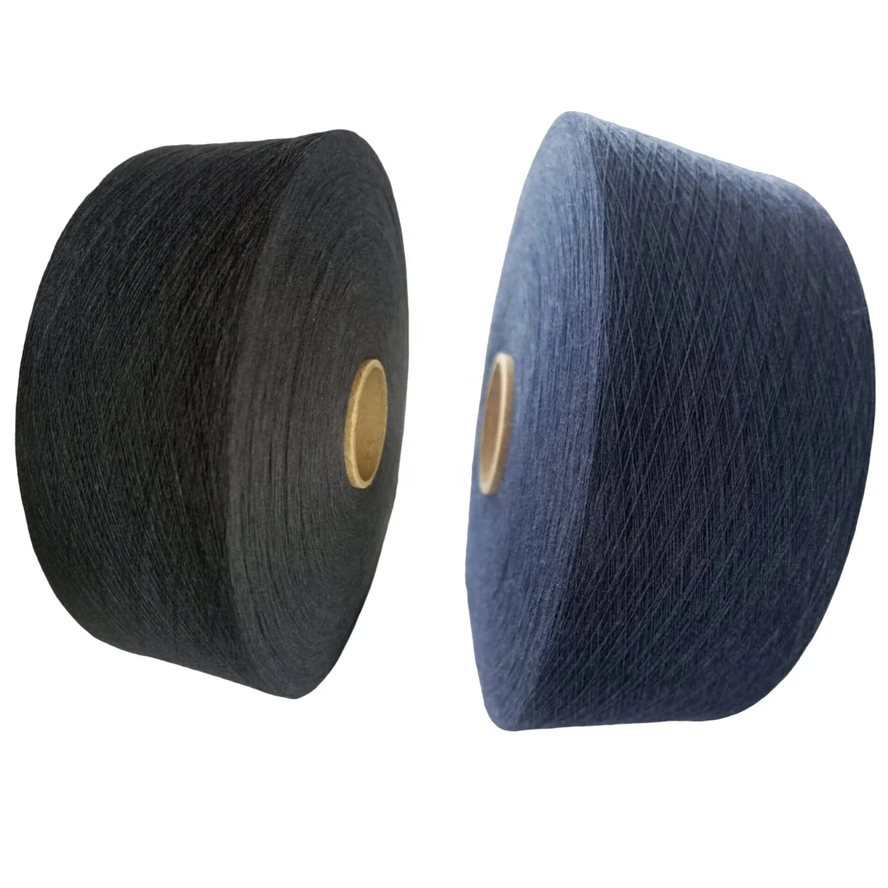 DIRECT FACTORY PRICE 60% RECYCLED COTTON 40% POLYESTER REGENERATED OPEN END YARN FOR KNITTING WEAVING FOR CARPET BAG FABRIC USE