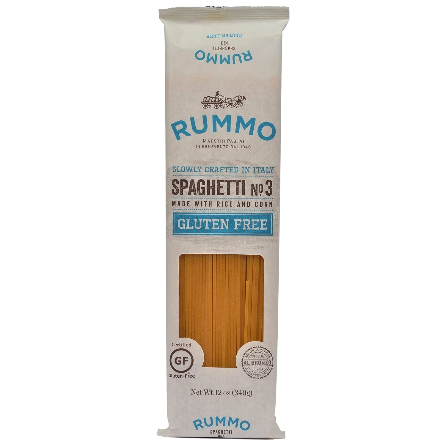 Premium Gluten-free Pasta Spaghetti Always Al Dente - Certified Gluten-free, Non-gmo, And Deliciously