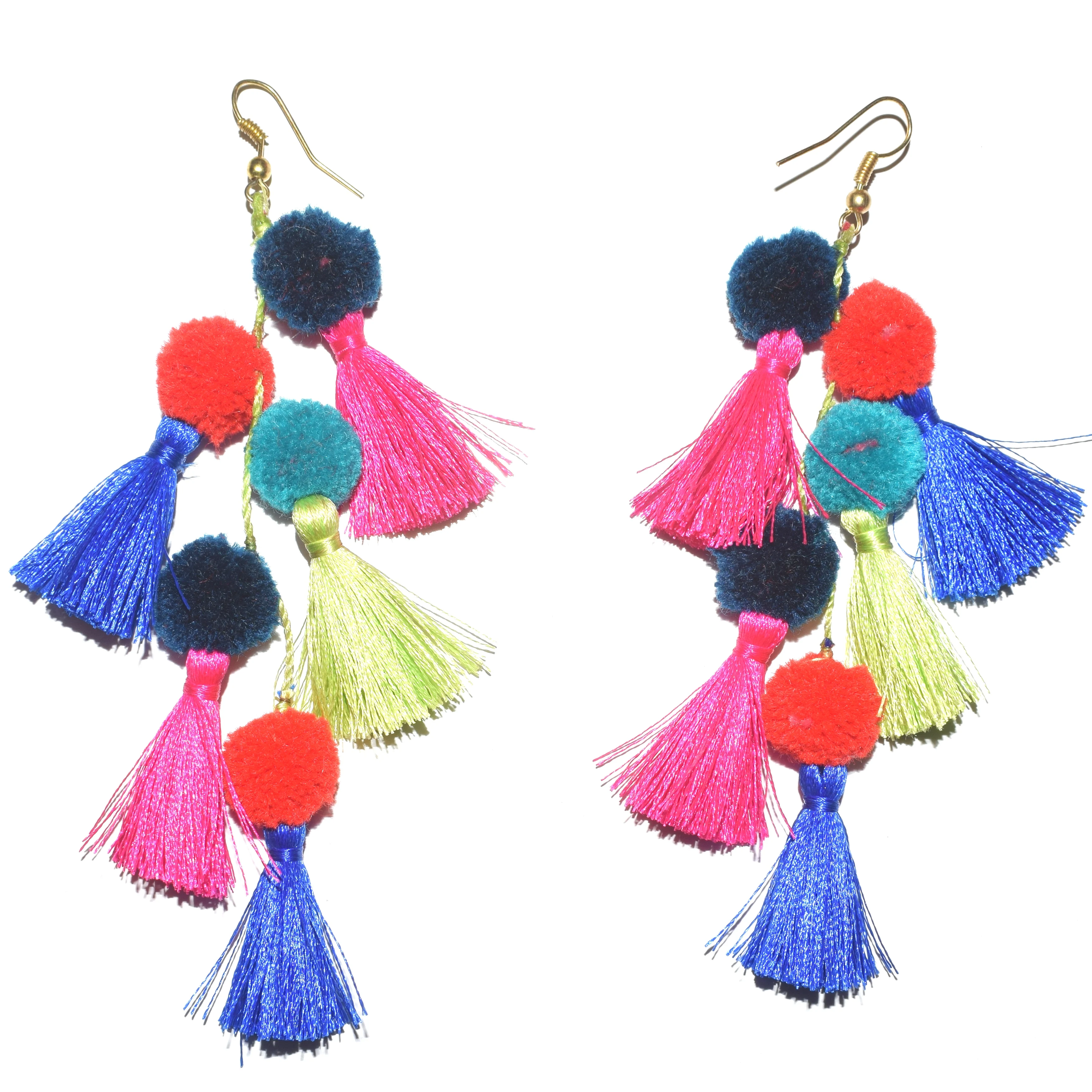 RED FLOWER EARRING ER1052 Bulk Supplier And Manufacture By Refratex India Made in India for Best Quality And Low Price and color