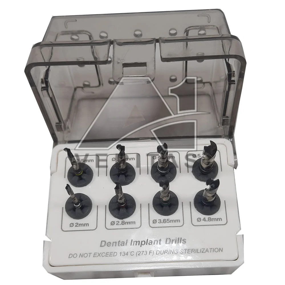 High-Precision Dental Implant Drills Kit for Optimal Implant Site Preparation A-1 VERITAS Dental Drill and Accessories
