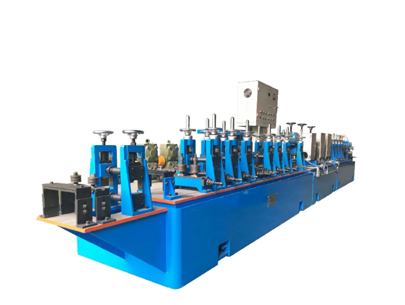 Stainless Steel SS Plumbing Tube Pipe Making Production Line  Water Pipe Abrasive Cutting Machine