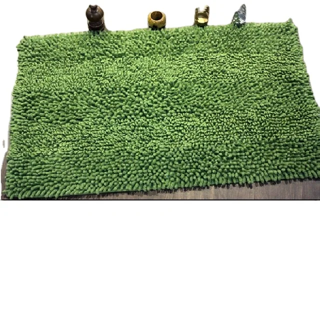 New A great bath mat is absorbent comfortable and stylish Loop Shaggy Super Soft Non Slip Cotton Water Absorbent Bath Mat