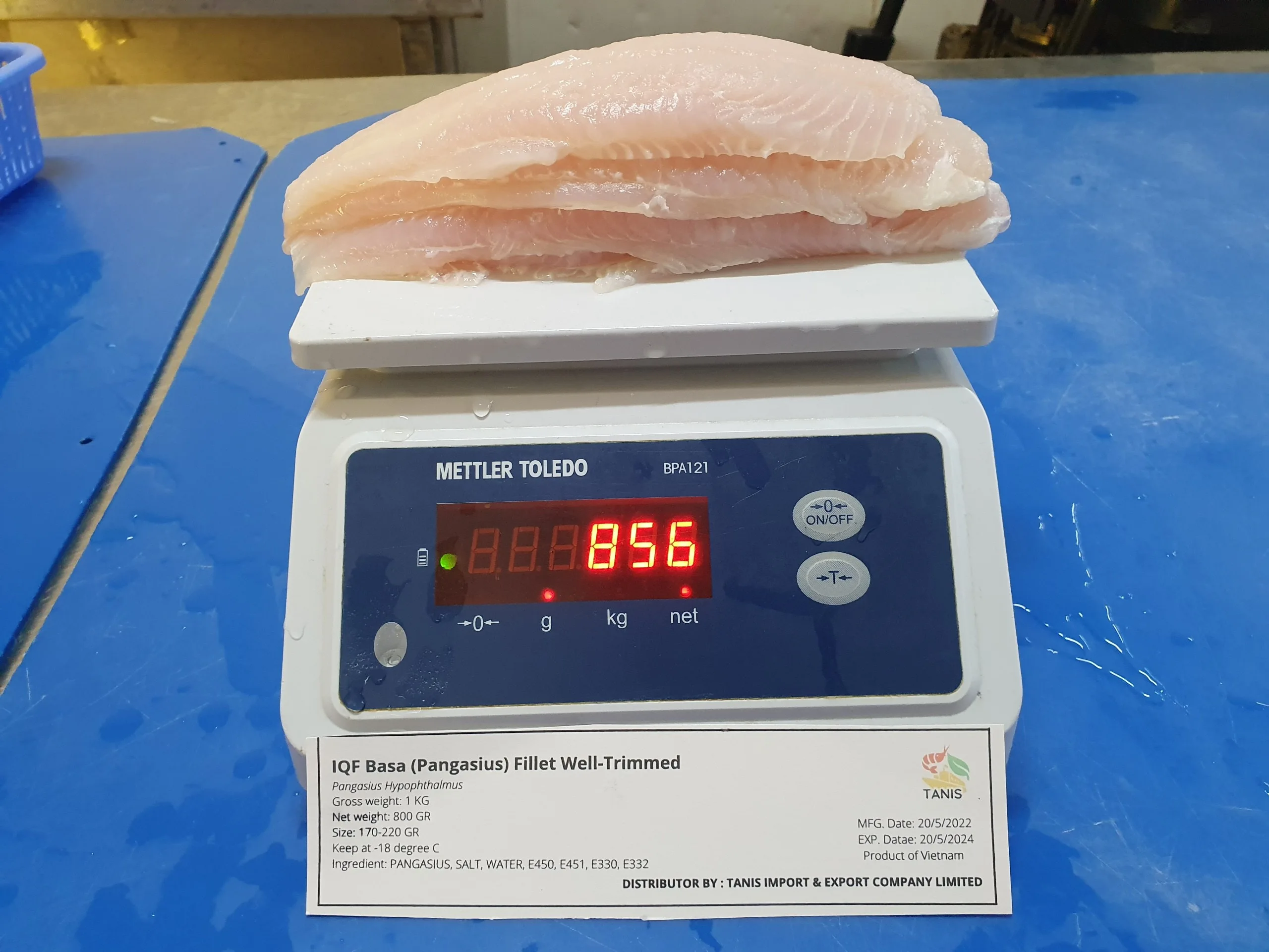 Hot Organic Best Selling Item Frozen Pangasius fish fillet