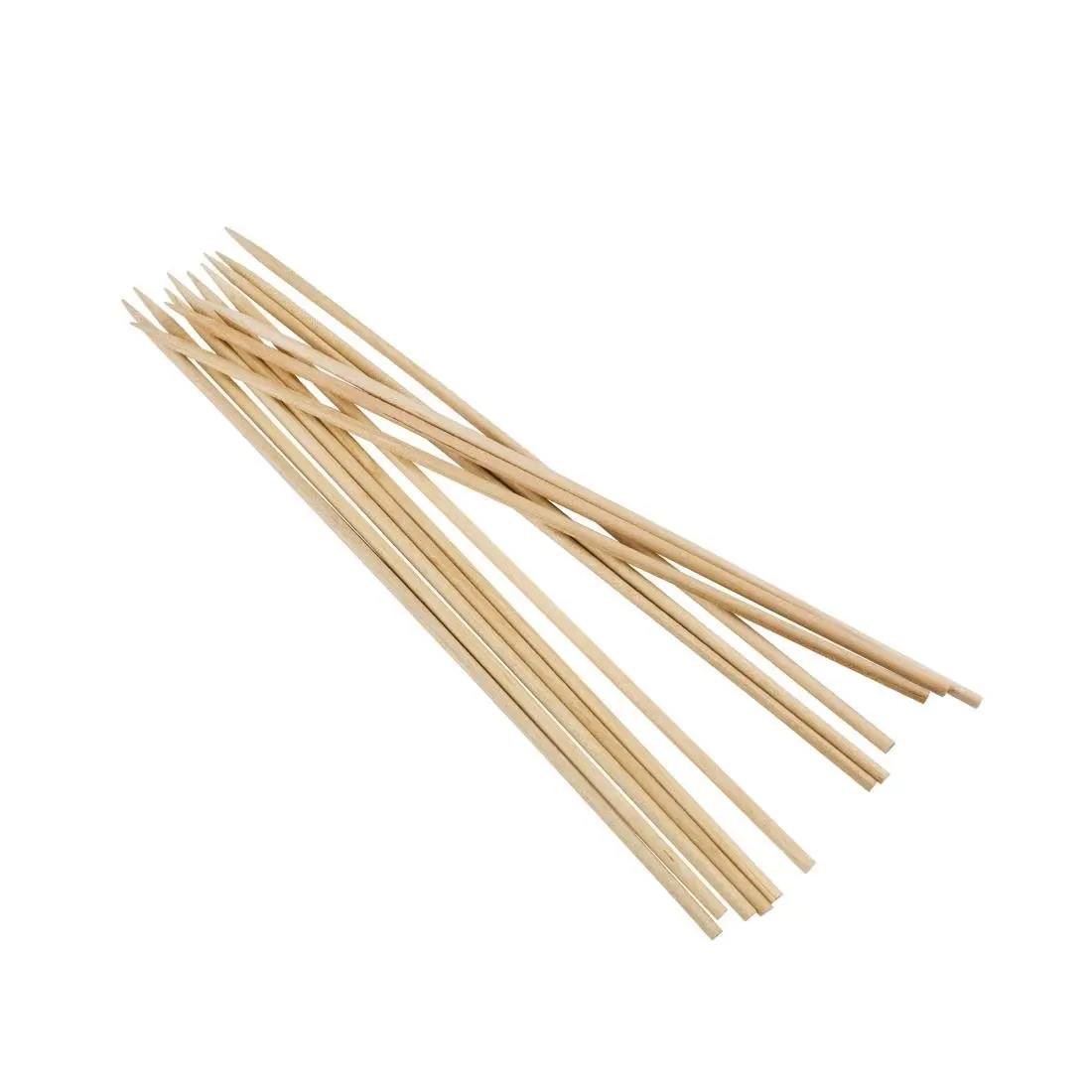 Disposable Bamboo Thin Skewer Sticks for Home Use Medium Bristle Sonic Feature Plastic Handle for Children