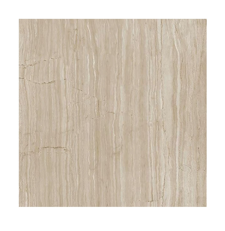 Modern Vintage Design 600mm x 300mm Glazed Porcelain Tiles Glossy Ceramic Floor Tiles for Interior with Parquet Texture Accents