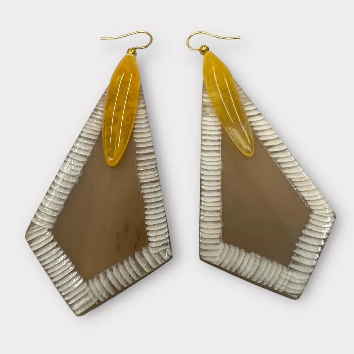 Handmade Horn Earring luxury women fashion horn earring new style