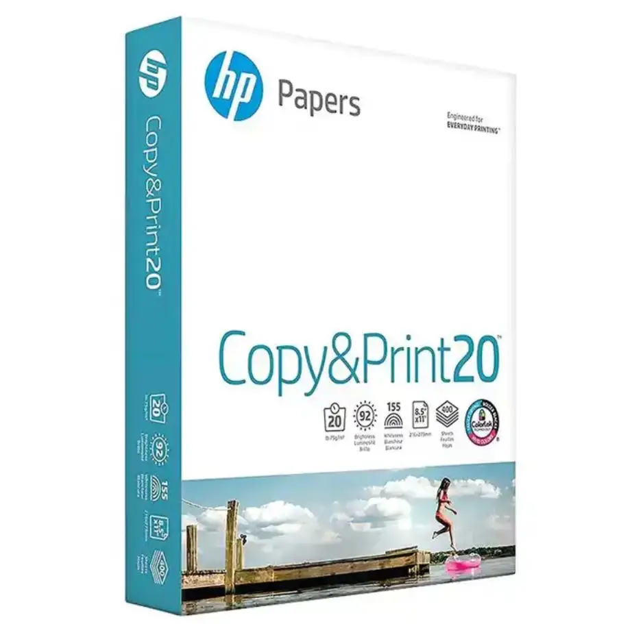 Super Quality Hp A4 Copy Paper / A4 Size 210mm x 297mm 70gsm, 75gsm, 80gsm Printing Office Paper