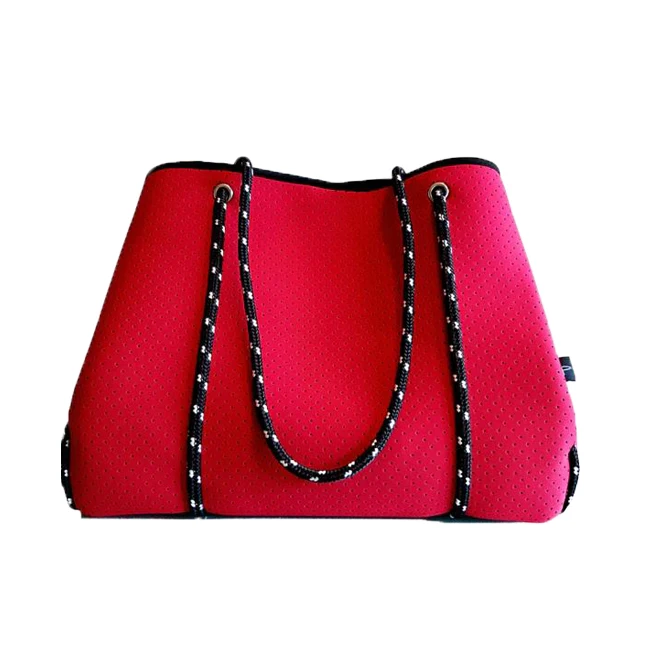 Washable Handbag Waterproof Beach Neoprene Tote Custom Design Printing Wholesale Tote Bag