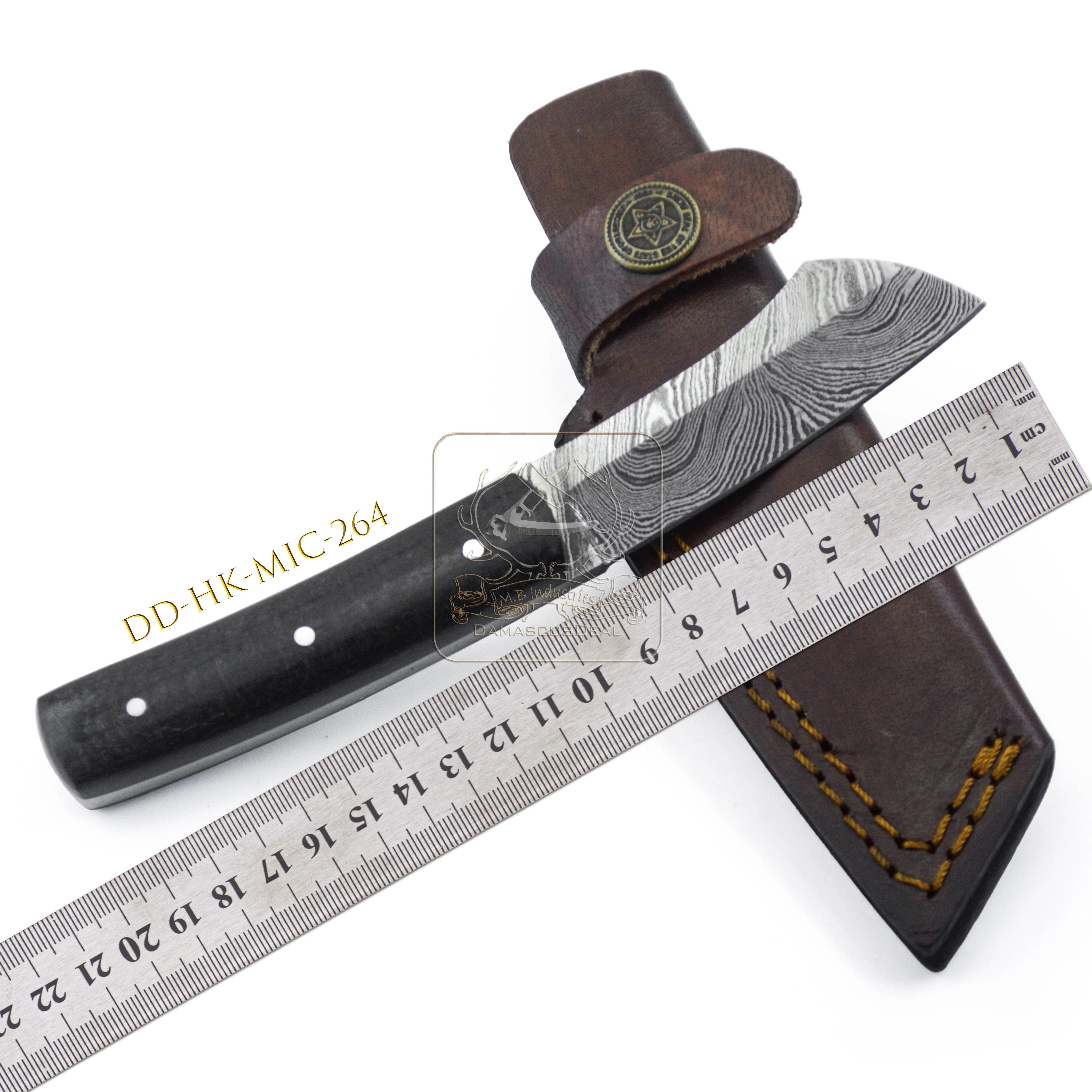 Damascus Steel Knife DD-HK-MIC-262 Micarta Handle Hunting Knife Outdoor Hot Selling Bushcraft Camping Survival Knife 192 Layer2