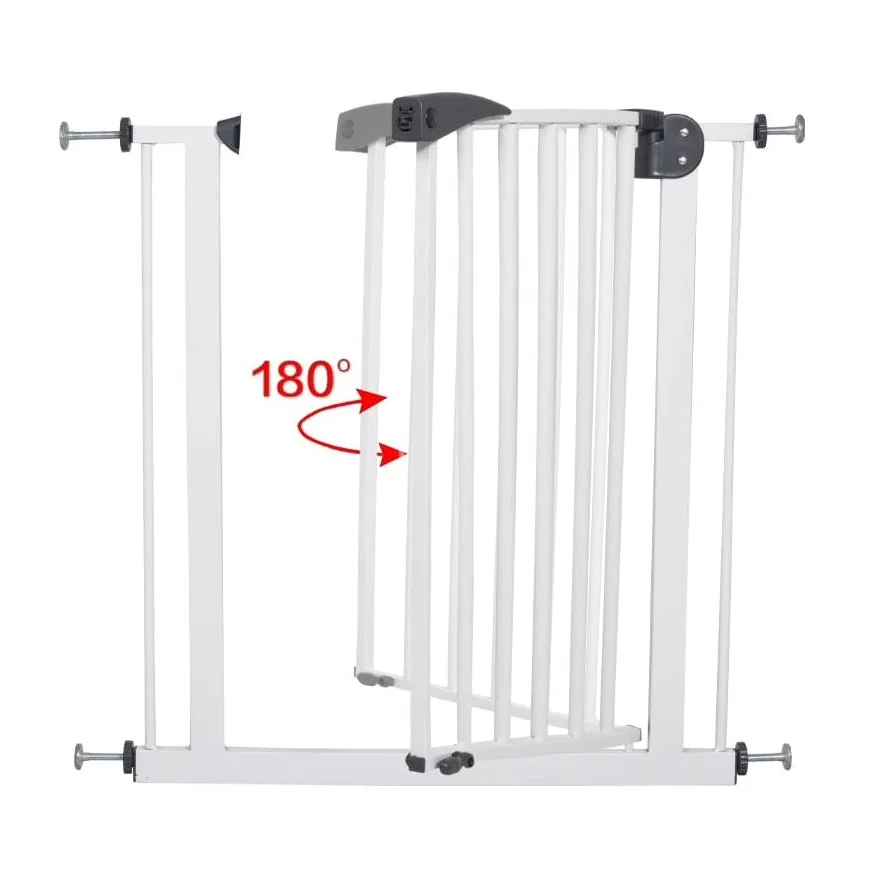 Child Safety & Pet Security Metal Gate Set Easy Closing System Baby Safety Doors & Stairs OEM from Turkey Plastic Material