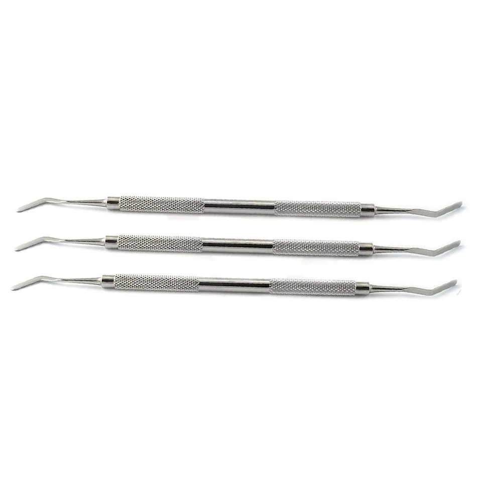 Medical Hand Instruments Stainless Steel Dental Heidman Spatula 3 Pcs Set 2mm,2.5mm,3mm Plastic Composite Filling Instruments