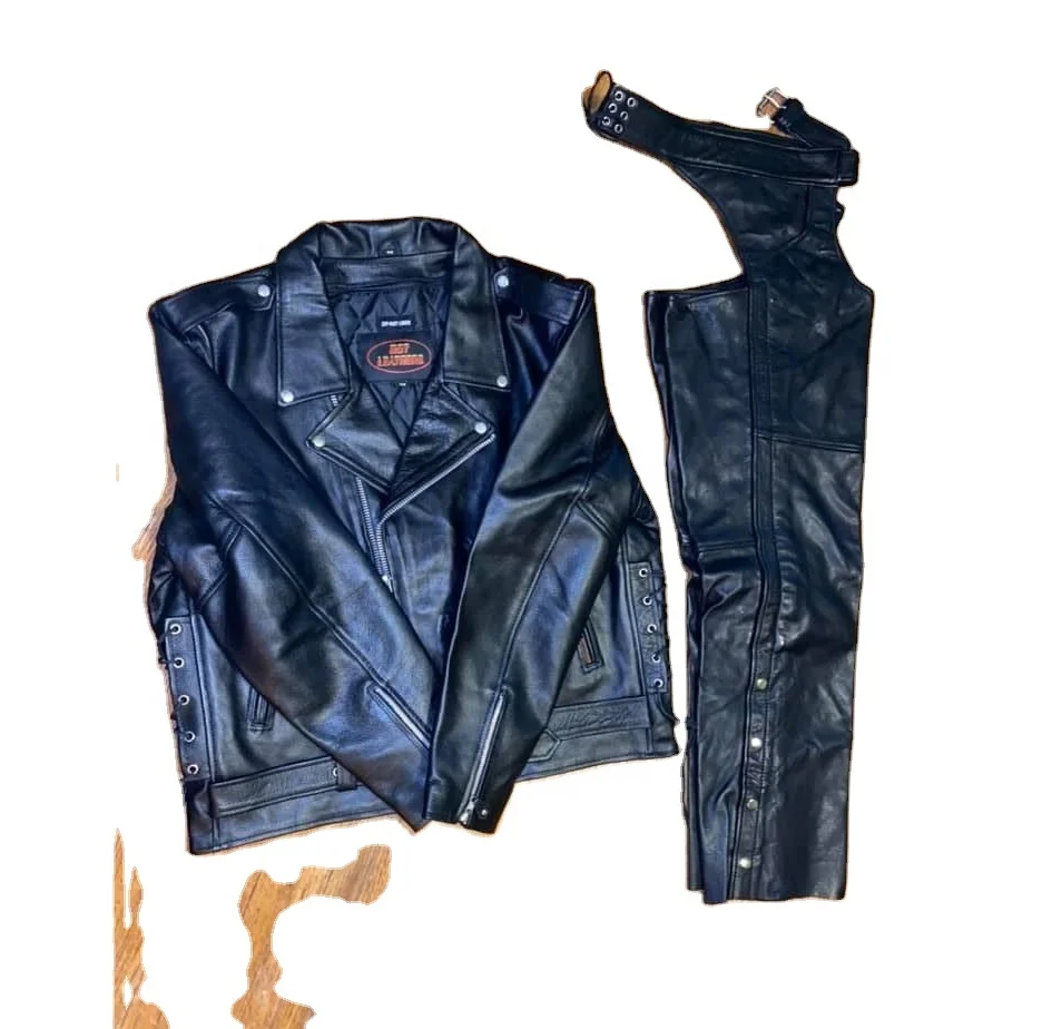 Мотоциклетная кожаная куртка и костюм для езды на мотоцикле в американском классическом стиле дизайн заказ