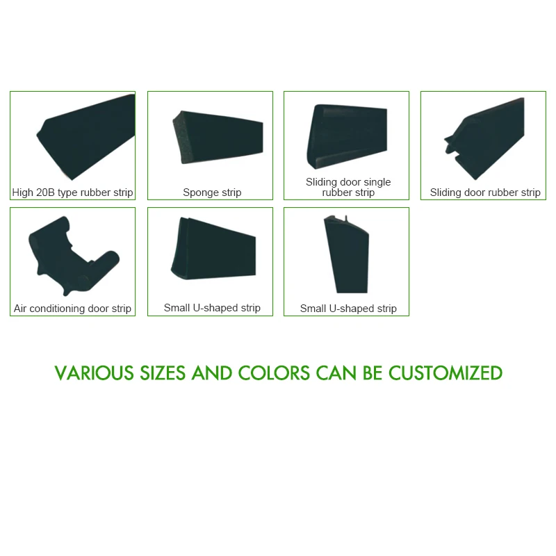 Epdm cold storage room auto door rubber seal strip sliding door seal for refrigerator house gasket seal strip