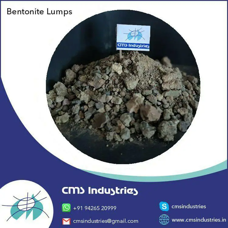 Bulk Supplement Wholesaler Price Well Drilling Bentonite Lumps