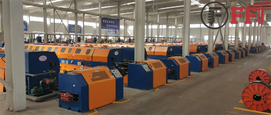 High speed direct drive servo motor wire drawing machine for tire wire