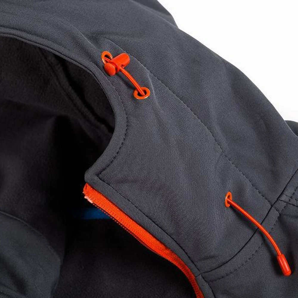 Custom Winter Heated Waterproof Softshell Jacket Outdoor Windbreaker Casual Plain OEM Men Winter Clothing Hiking XXL Jackets