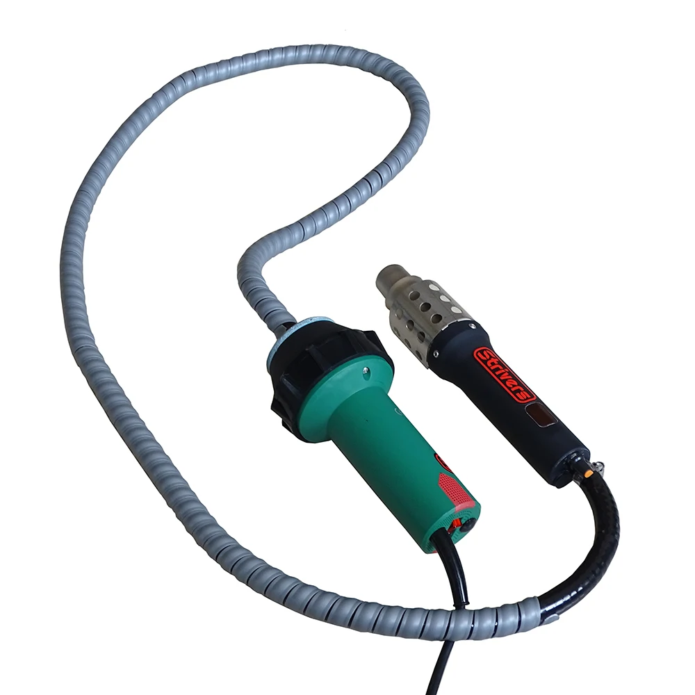 ( DG-1600S) Digital 1600W mini plastic hot air welding gun with temperature display for heat weld PP PVC PE PPR