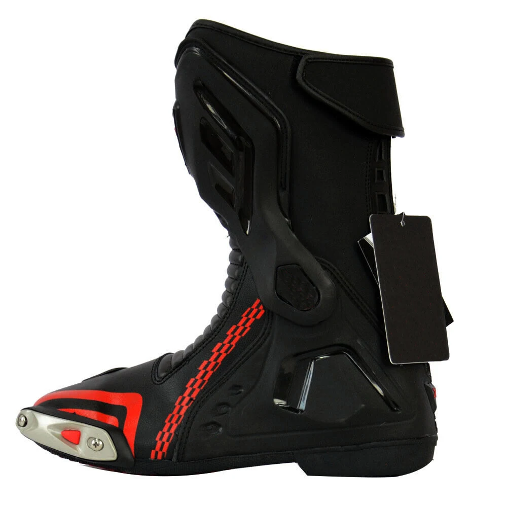 Wholesale Adjustable Motorcycle Riding Shoes Motocross Protective Boots For Men
