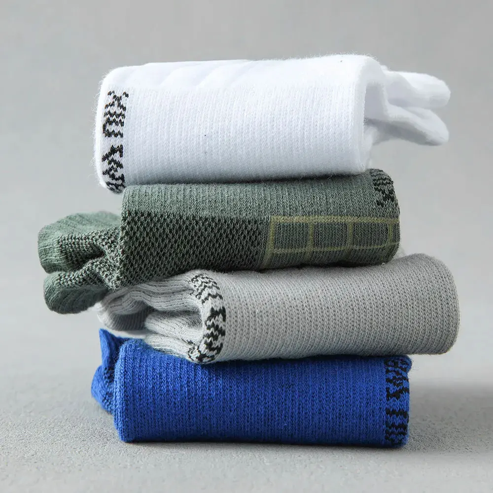 Premium Quality Ankle Socks Breathable Soft Cotton Custom Sports Socks Mesh Casual Athletic Summer Thin Cut Ankle Socks